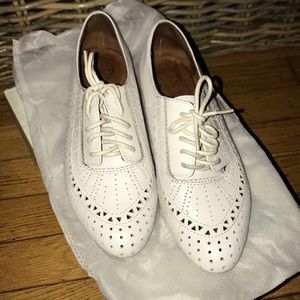 Jeffrey Campbell White Miller Loafer